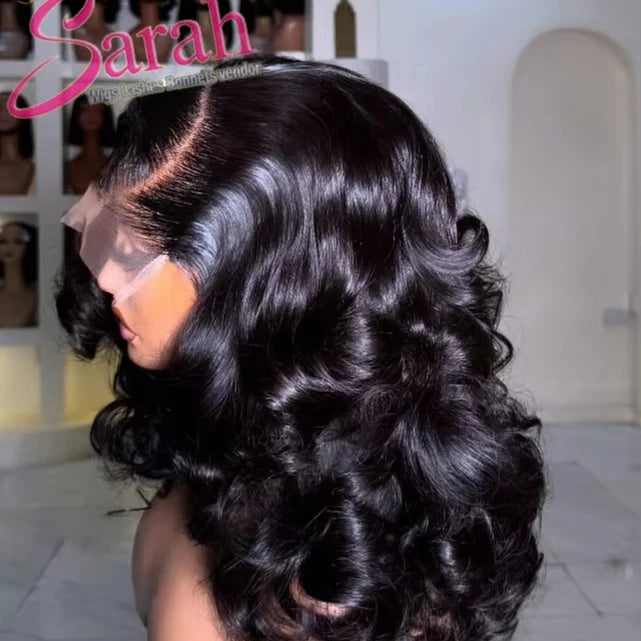 Straight Human Hair HD Glueless Lace Perruque Raw Human Hair HD Glueless Lace Wigs Per Plucked Bone Straight Raw Vietnamese Hair