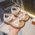 Kids Sandals 2025 Summer Sandals for Boy Fashion Children Cut-Outs Beach Shoes Braided Style Causal Walking Flat Sandals